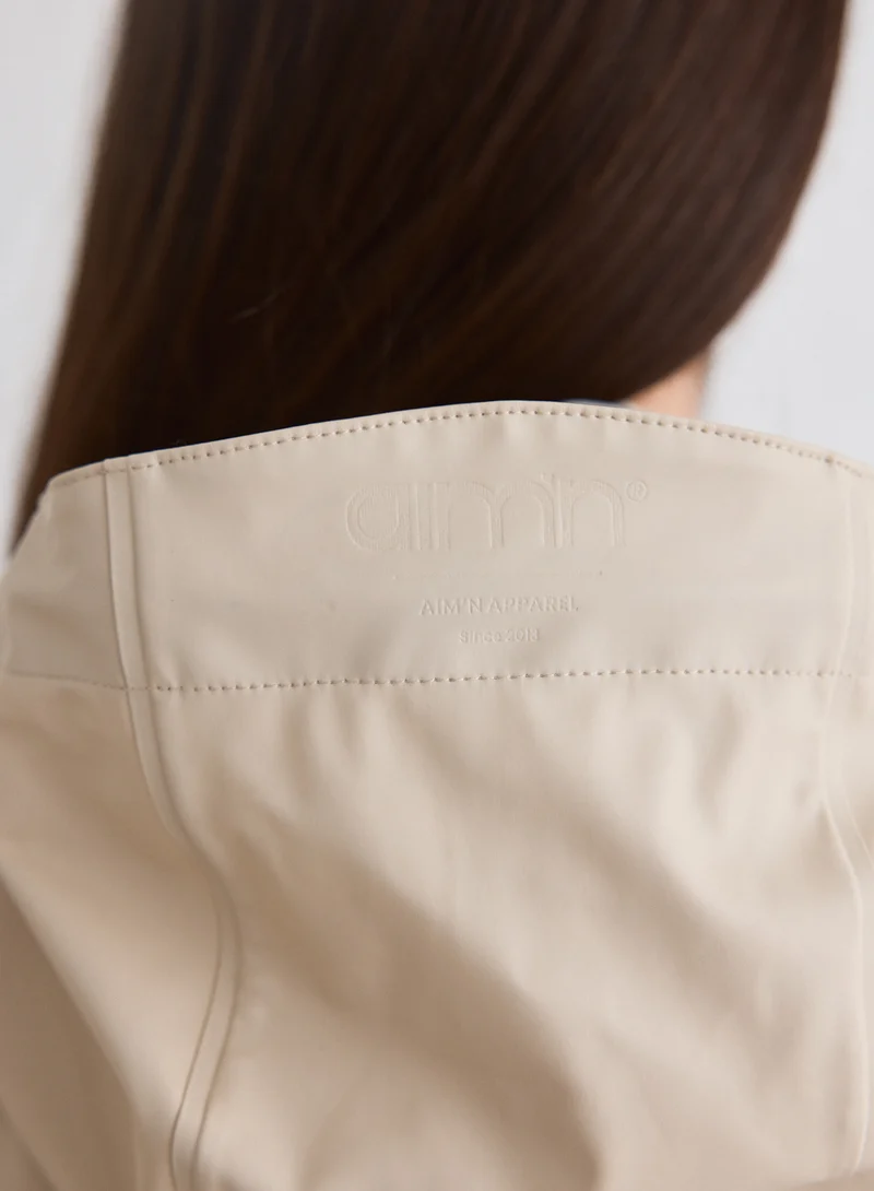 Café Au Lait Rain Jacket