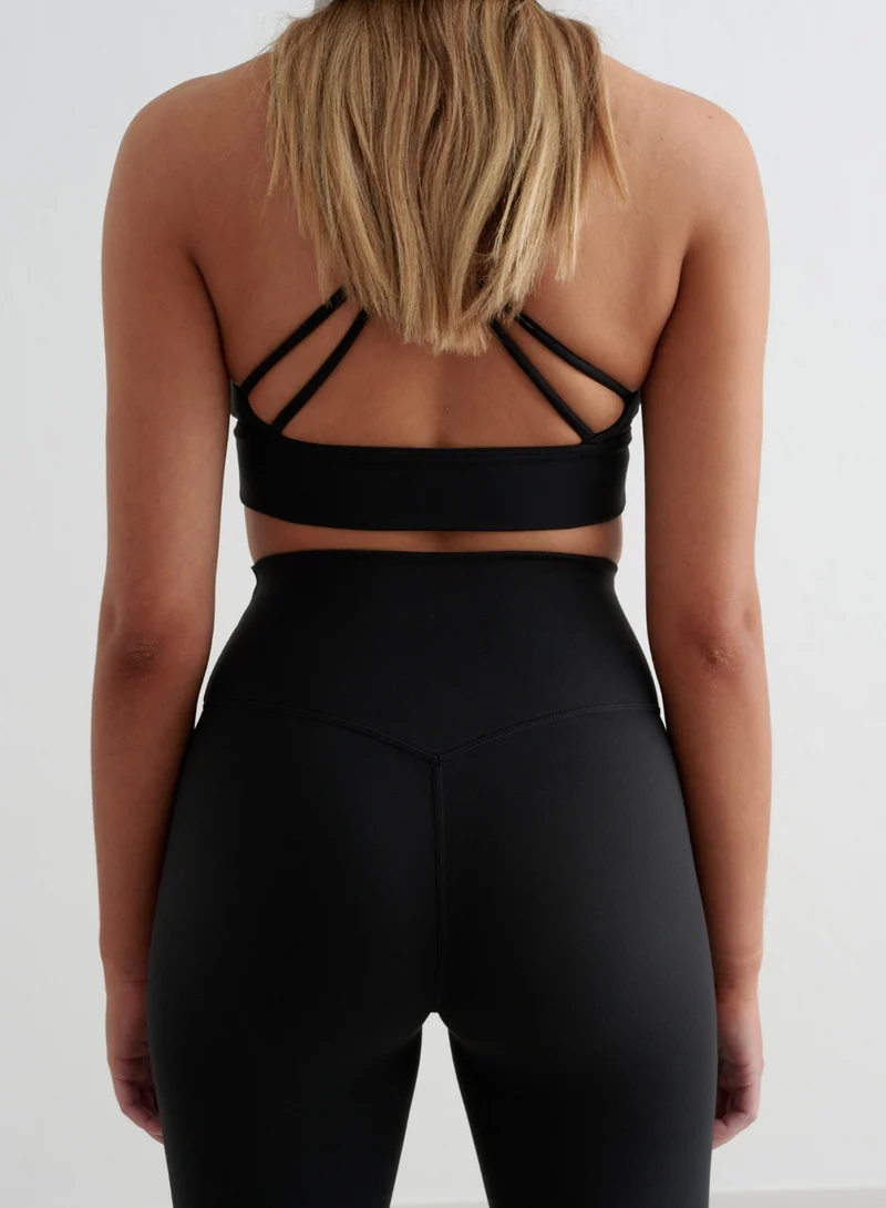 Black Sense Flare Tights