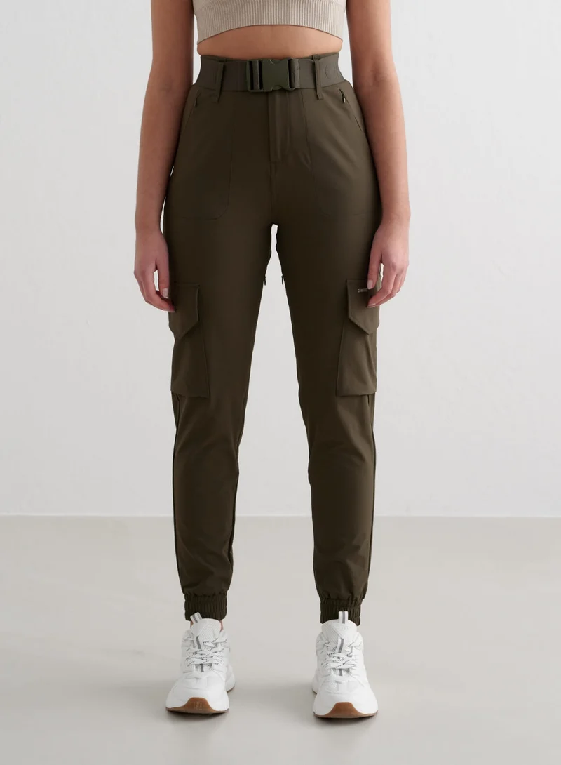 Khaki Cargo Pants