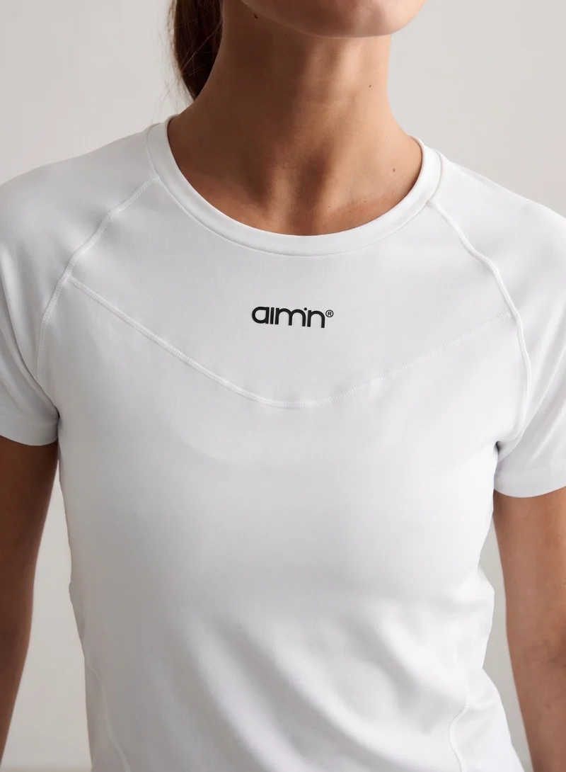 White Soft Basic Short Sleeve