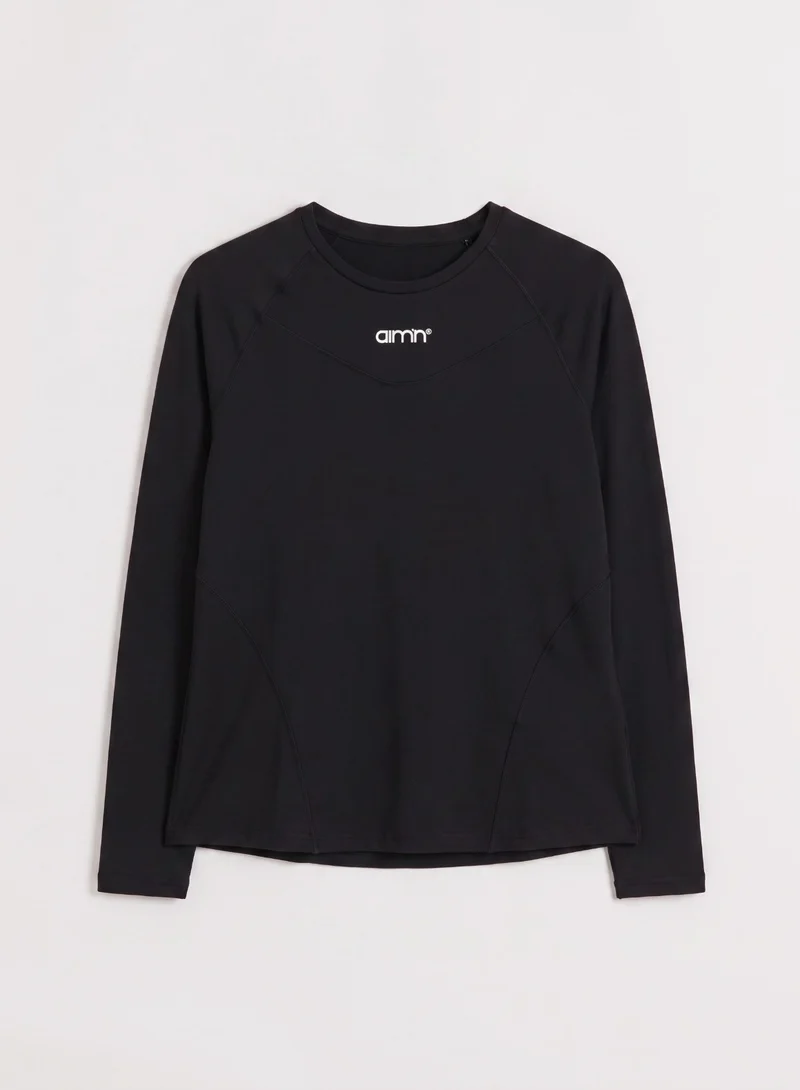 Black Soft Basic Long Sleeve