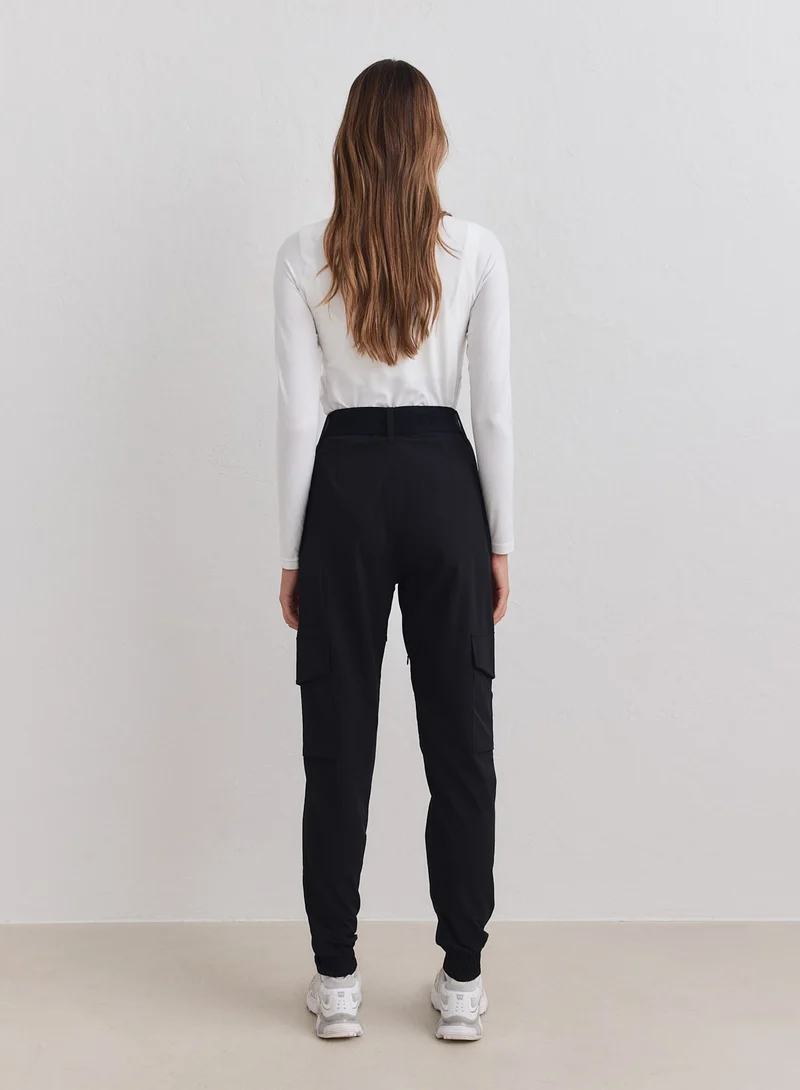 Black Cargo Pants