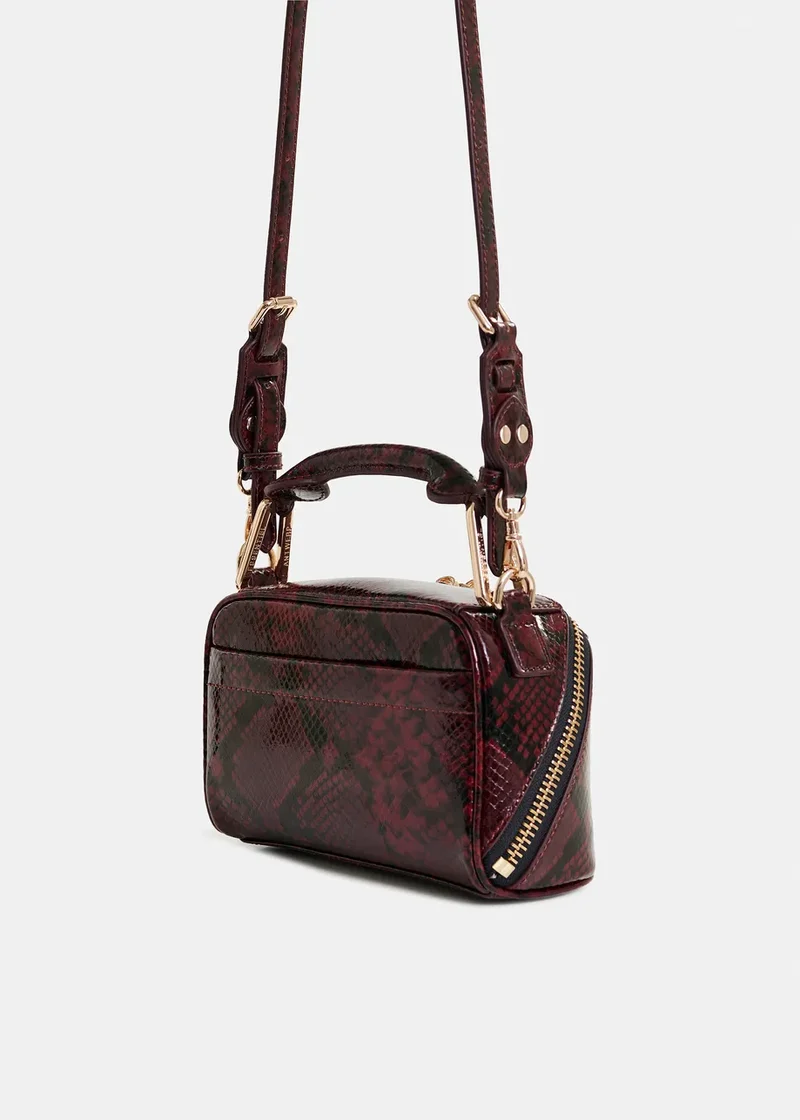 Irona Leather Mini Bobbi Bag