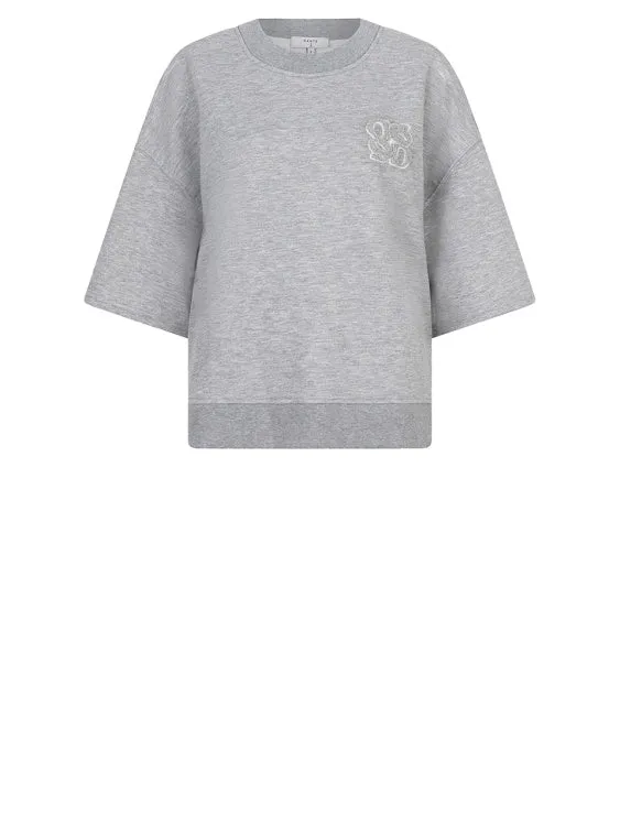 Rogue kimono sleeve sweater - Heather grey