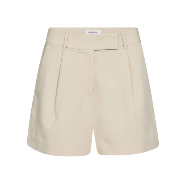VolaCC Crop Pleat Shorts - Bone
