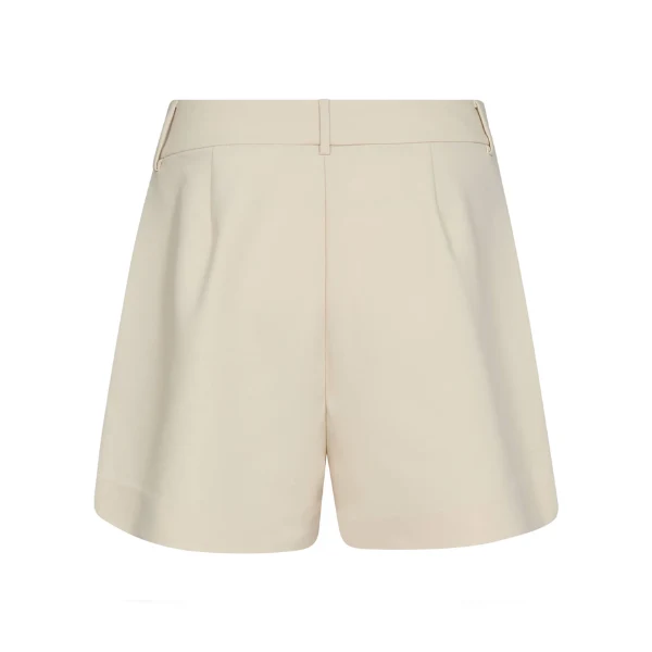 VolaCC Crop Pleat Shorts - Bone