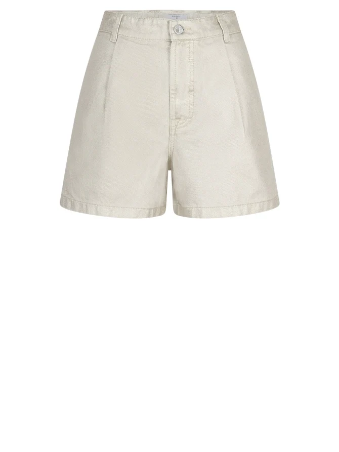 Veralyn metallic jeans short - Champagne