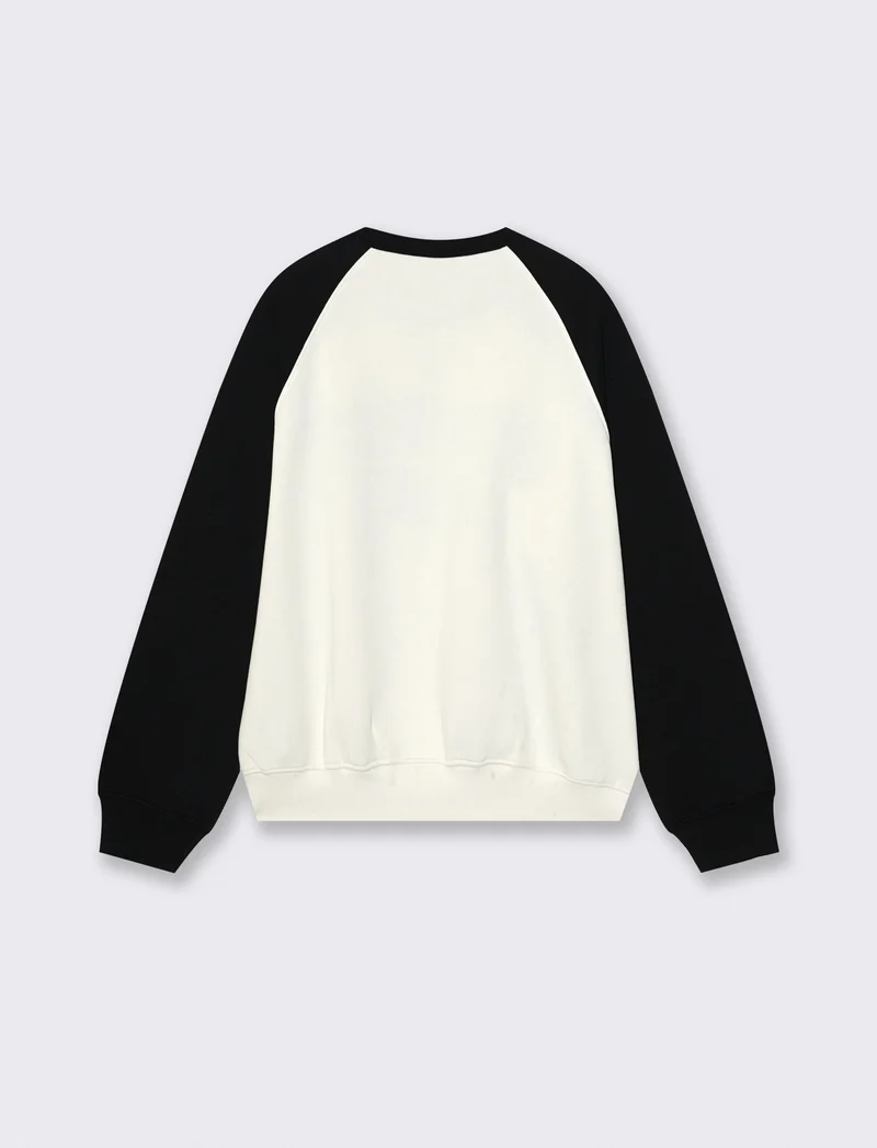 Felpa oversize con paricollo elegante - var 1