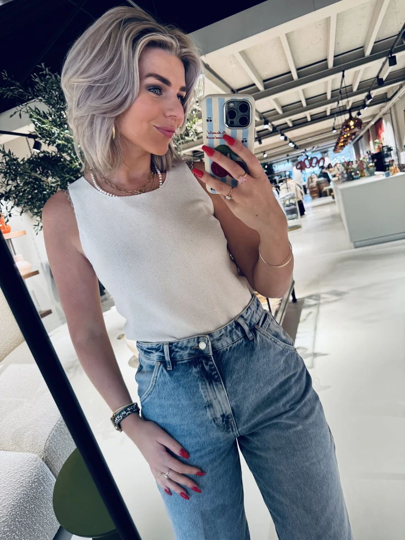 Karina top - Creme