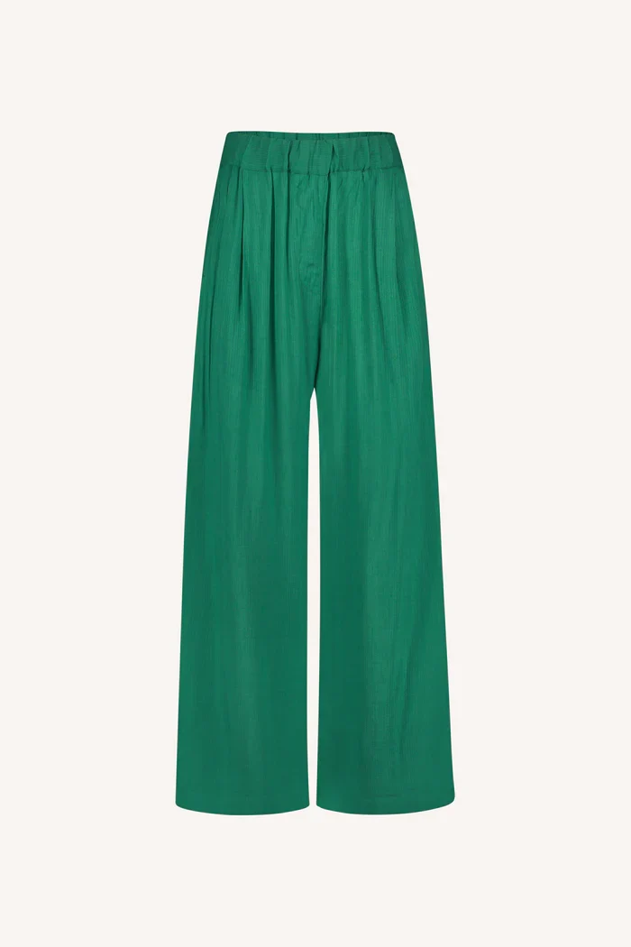 Benji dobby pants - Bright green