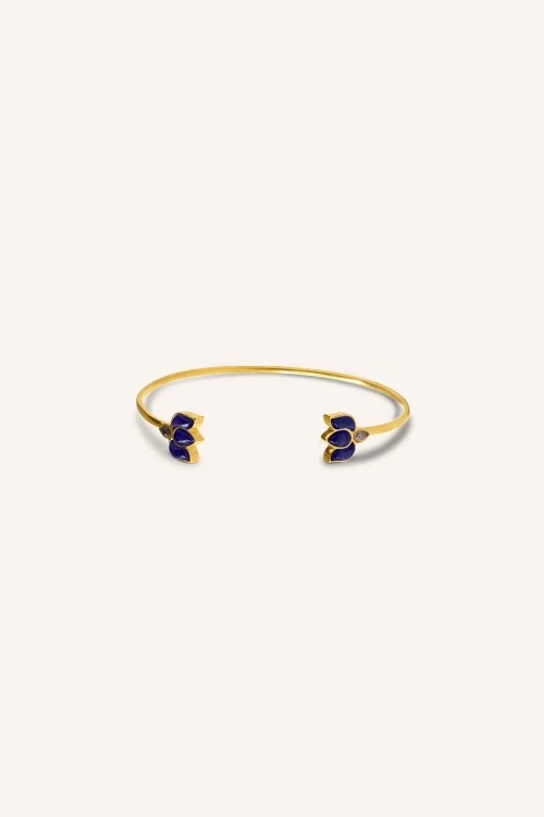 Lotus bracelet - Blue