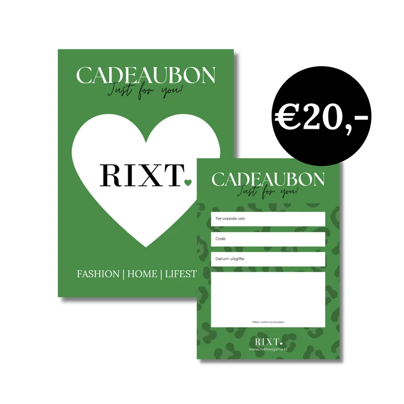 Digitale cadeaubon 20 euro