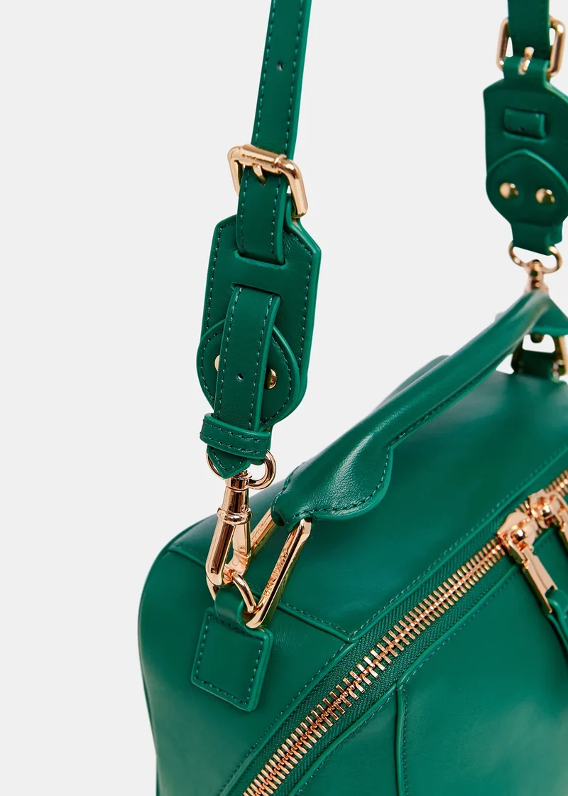 Graceless leater zipper bag - Hulk