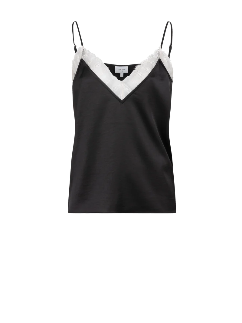 Ipso lace camisole - Raven