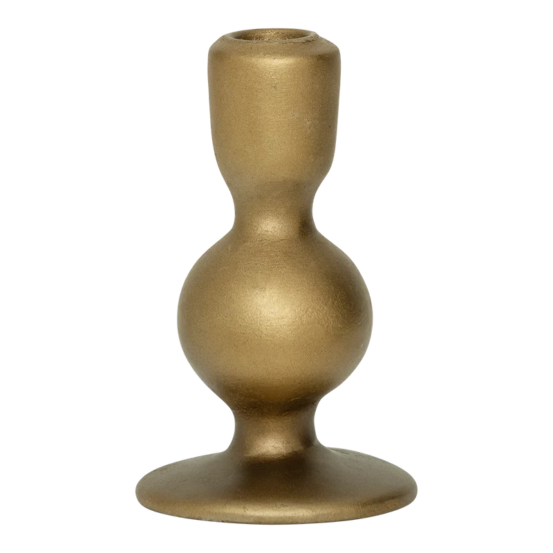 Urban Nature Culture candle holder Bowie B, gold