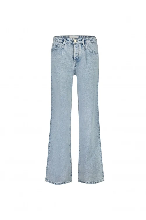 Lucy wide leg jeans - Faded light blue