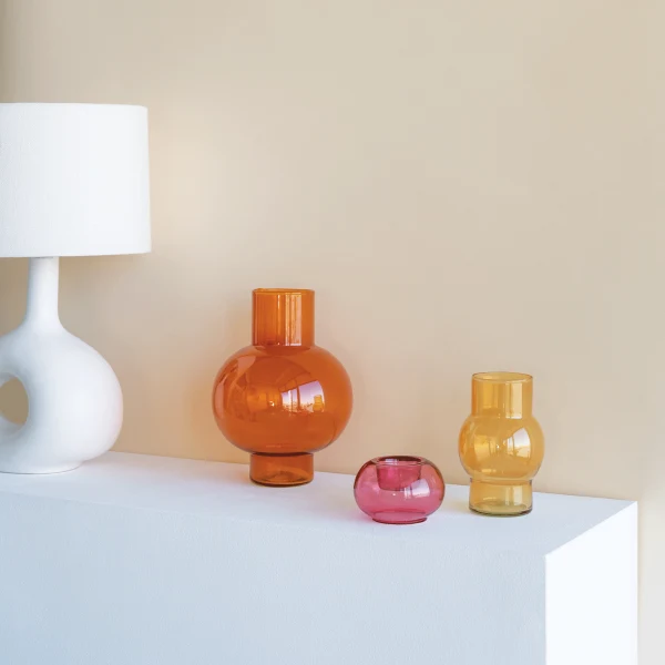 Urban Nature Culture vase Tummy A orange rust