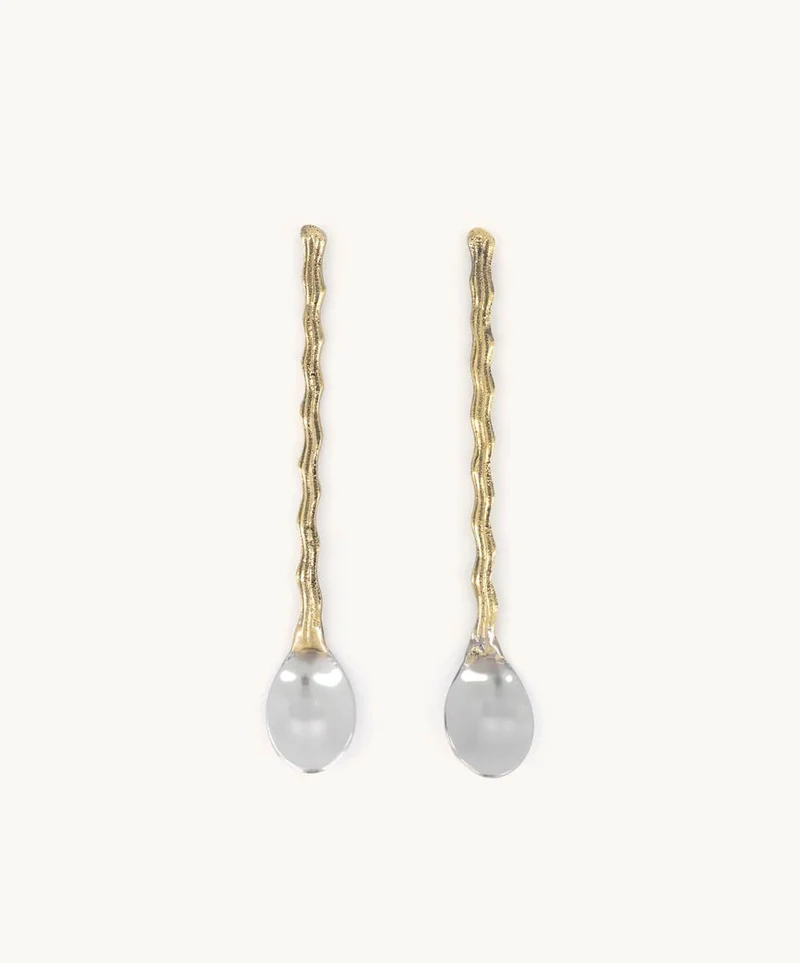 Wavy teaspoon set