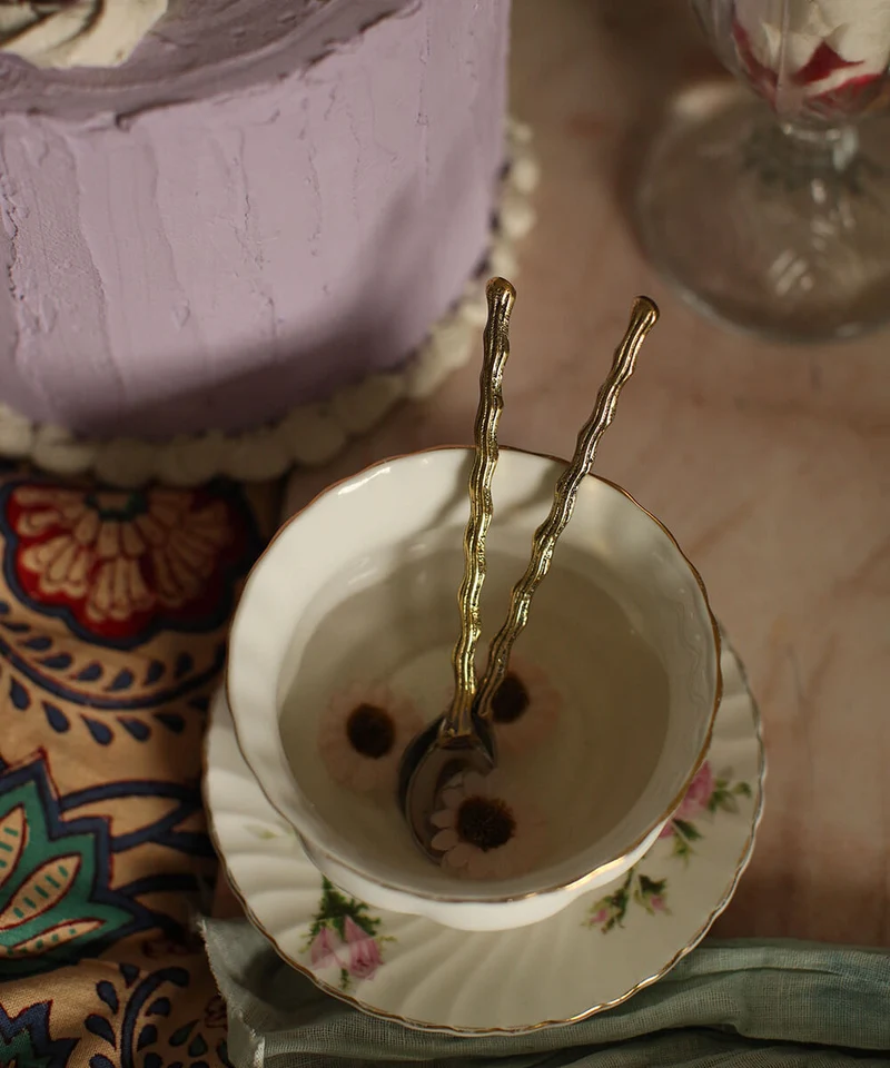 Wavy teaspoon set