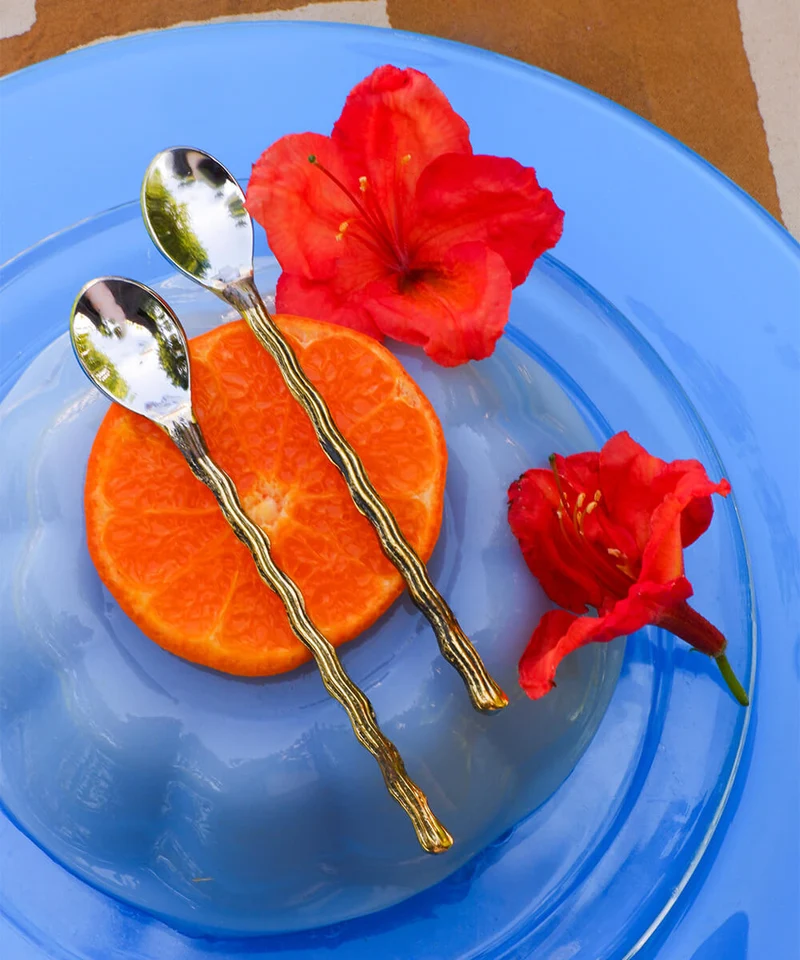 Wavy teaspoon set