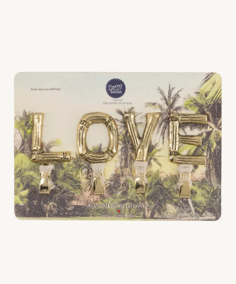 Bodhi bamboo love hook set