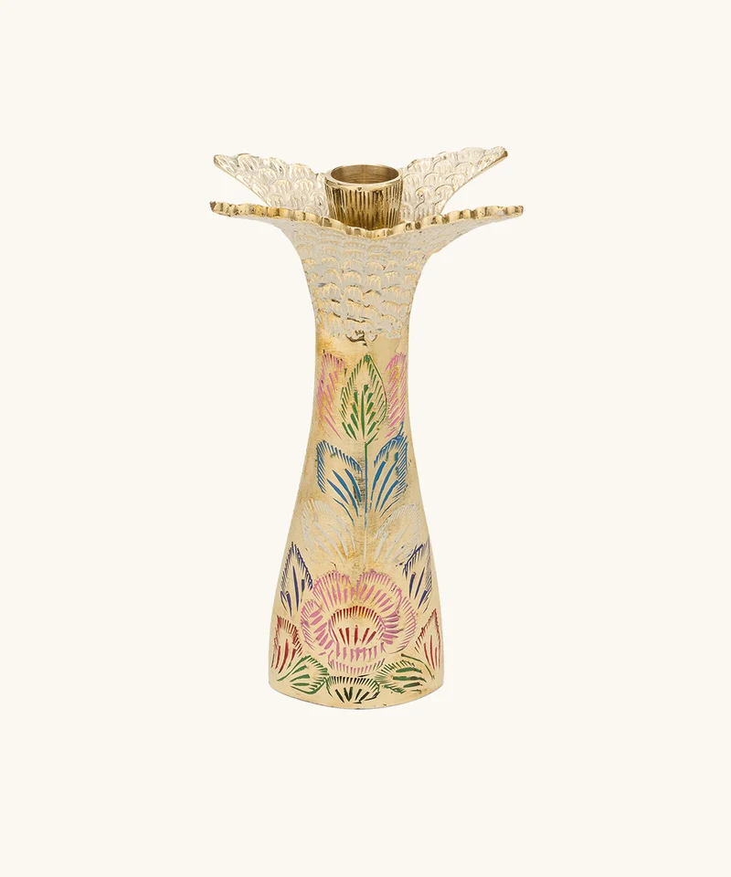 Miracle fish candle holder large