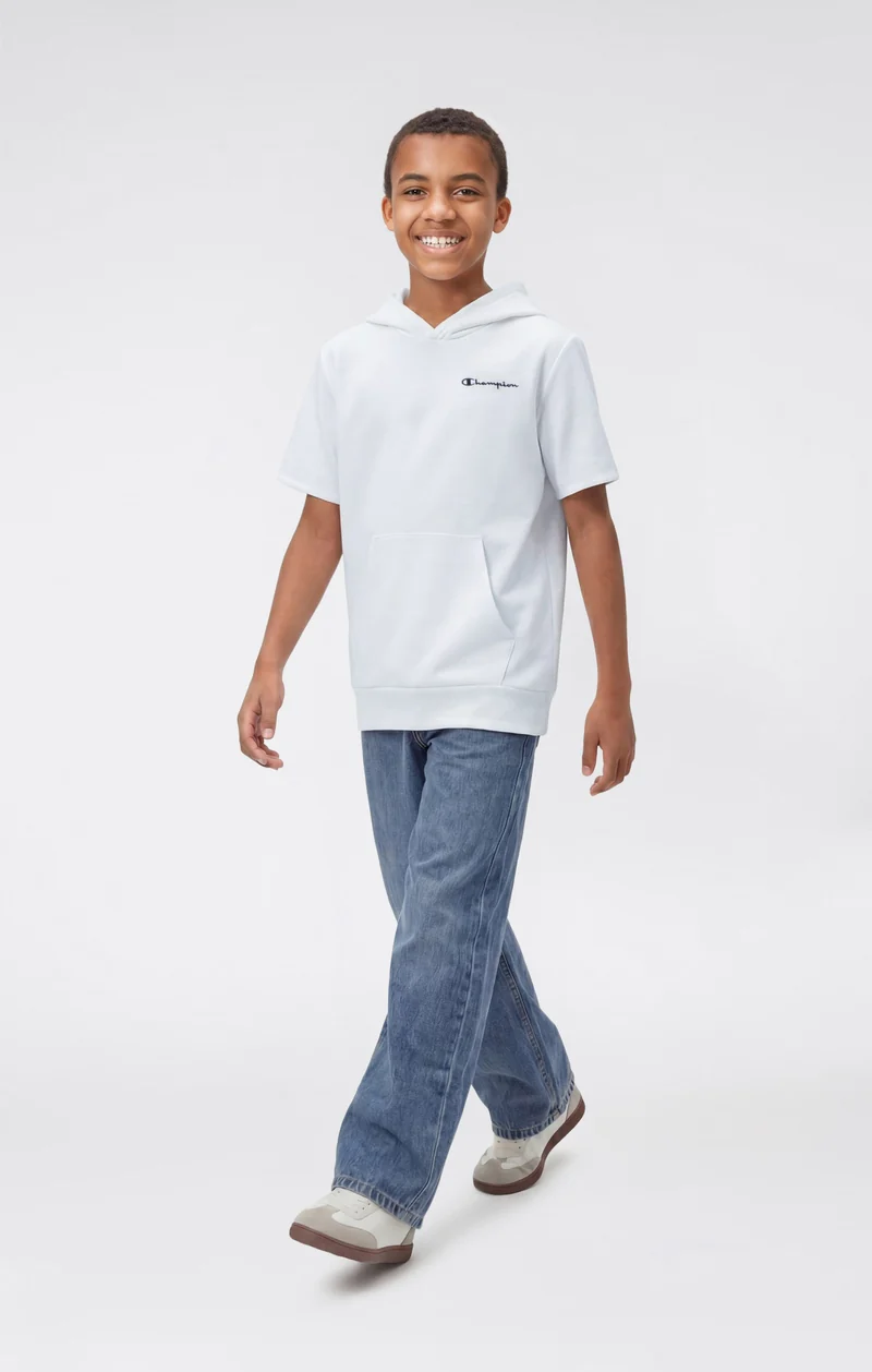 Boys’ Short Sleeve Hooded Sweatshirt Icons