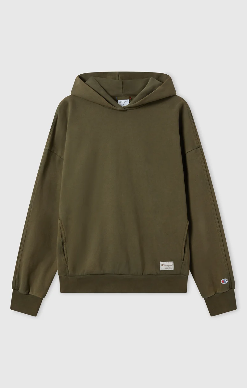 Men’s Hooded Sweatshirt with Washed Effect