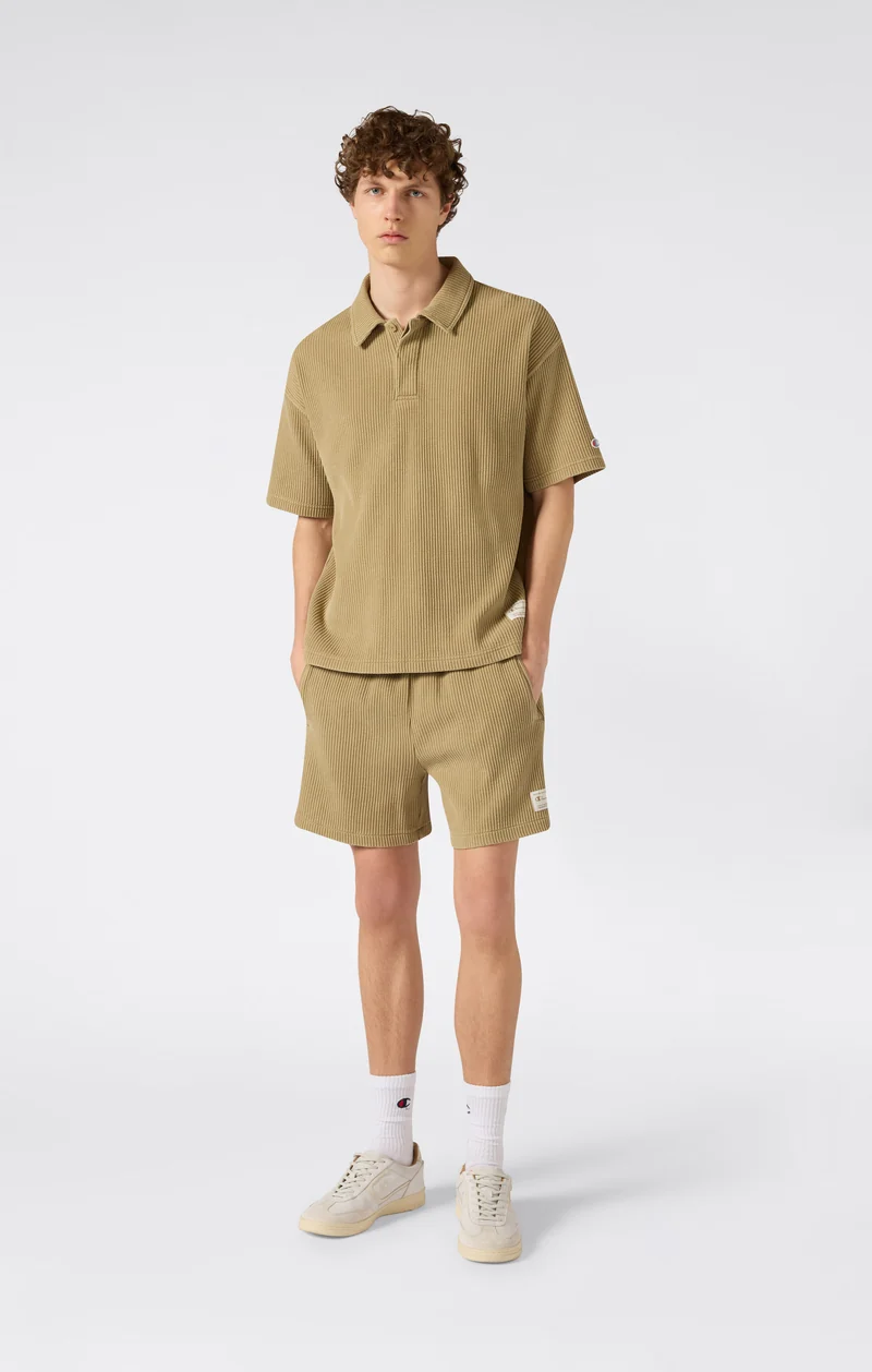 Men’s Washed Waffle Shorts