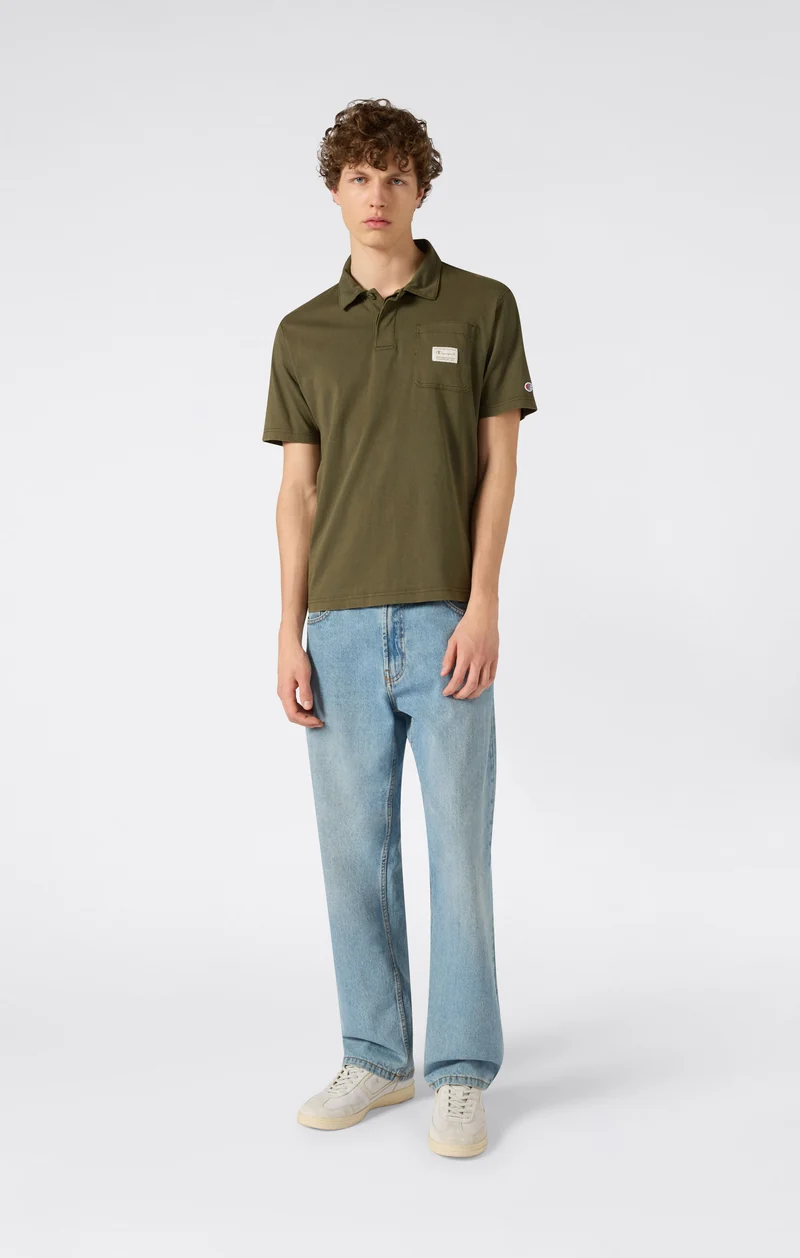 Men’s Polo with Chest Pocket