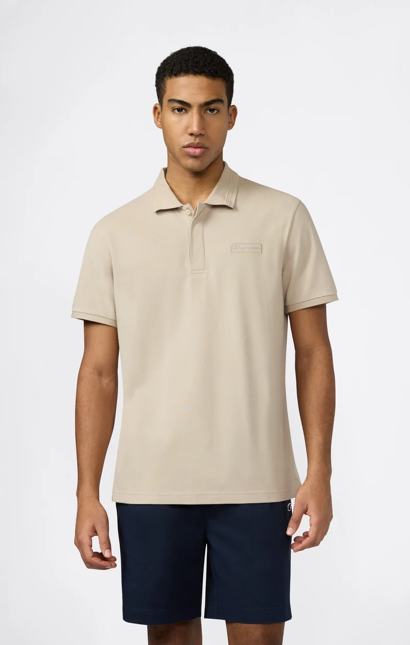 Men’s Polo with Embroidered Logo
