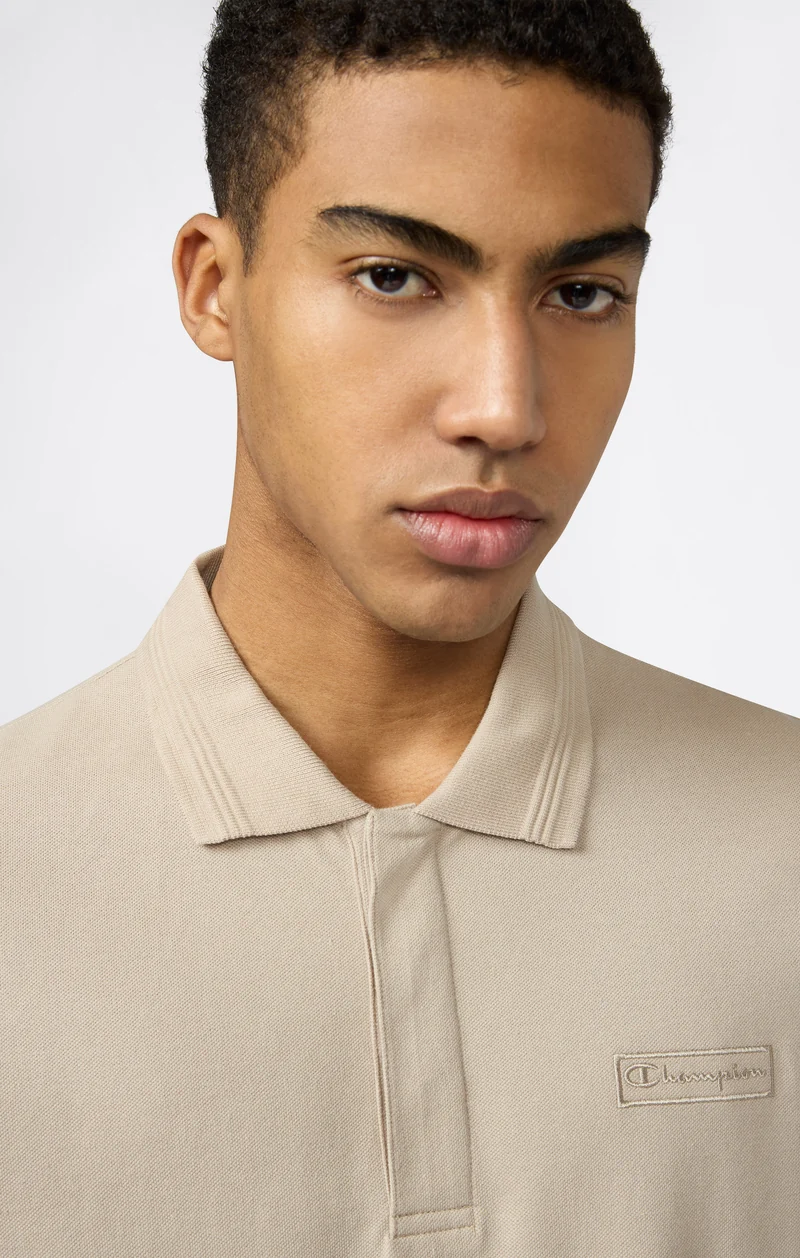 Men’s Polo with Embroidered Logo