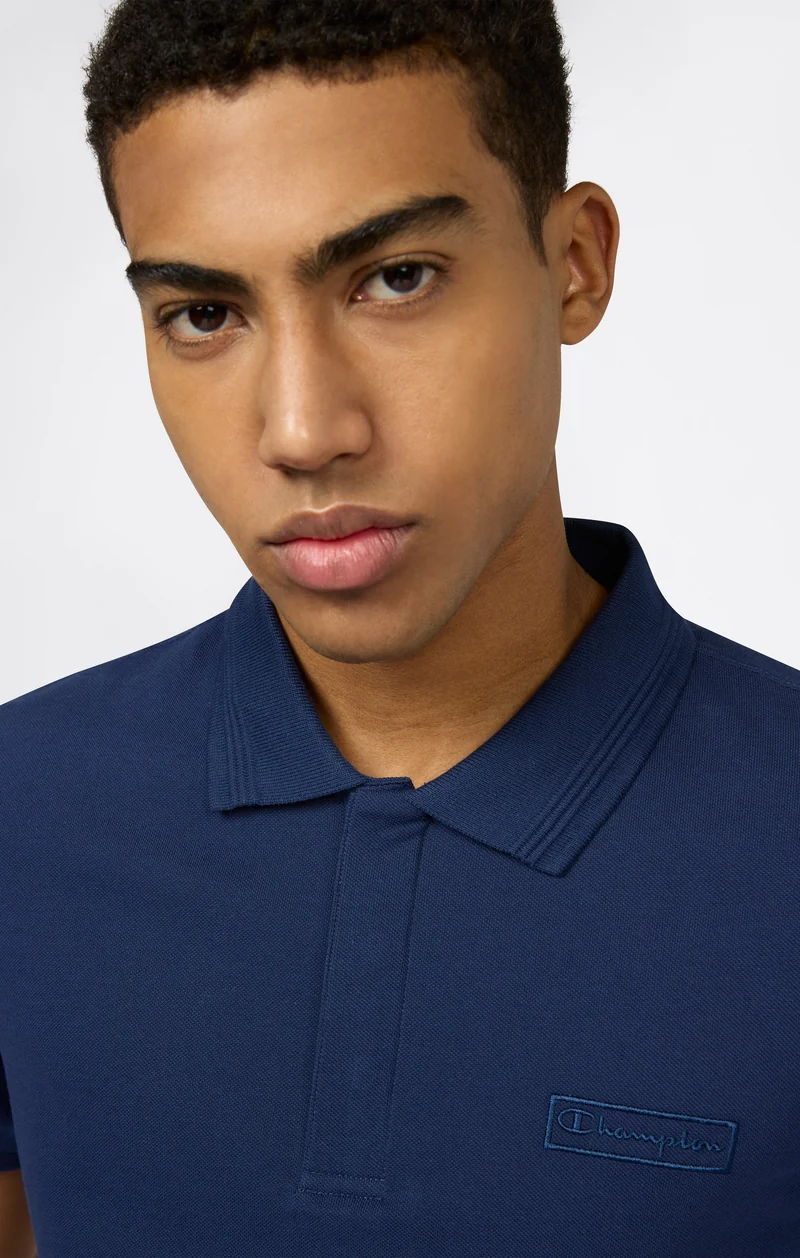 Men’s Polo with Embroidered Logo