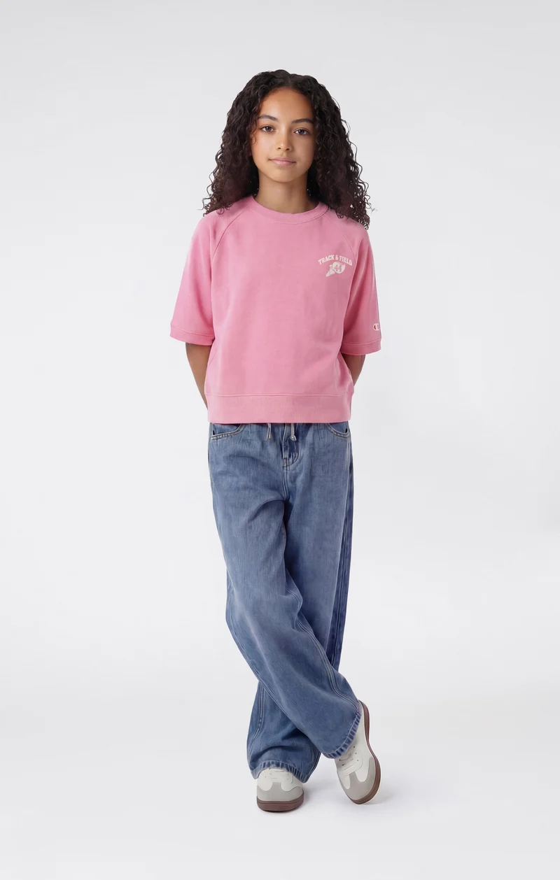 Girls’ Short Sleeve Sweatshirt Icons