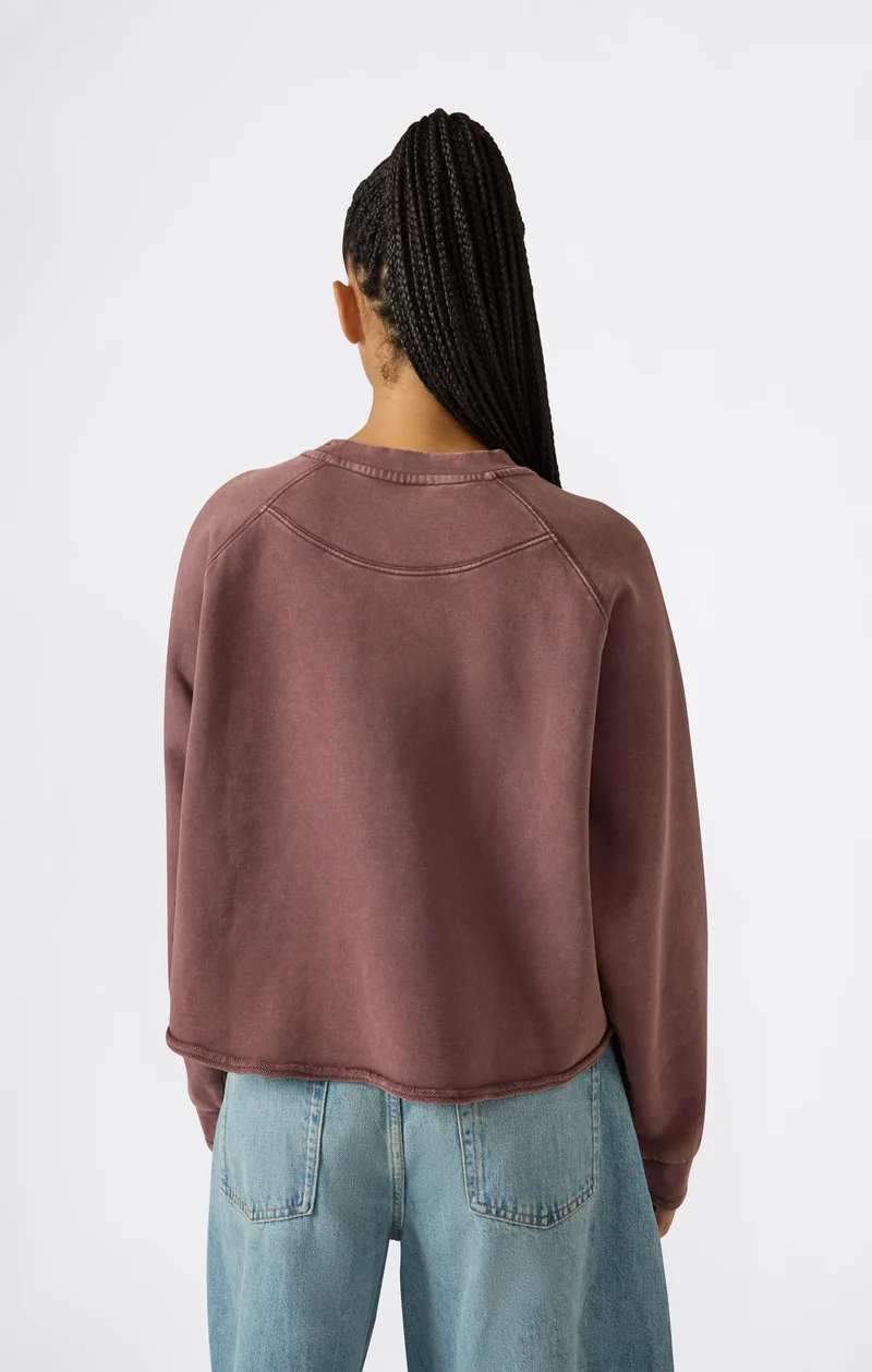 Women’s East West Cropped Crewneck Sweatshirt