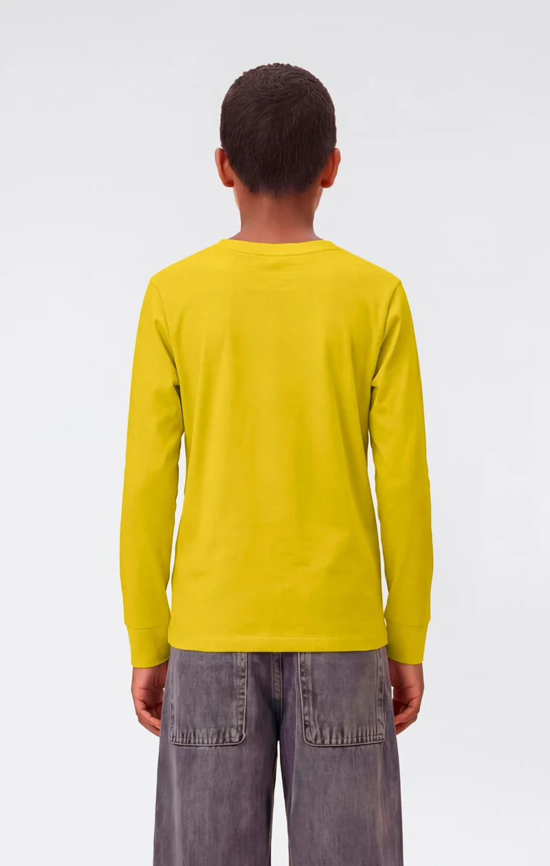 Boys' Long Sleeve T-Shirt Script Logo