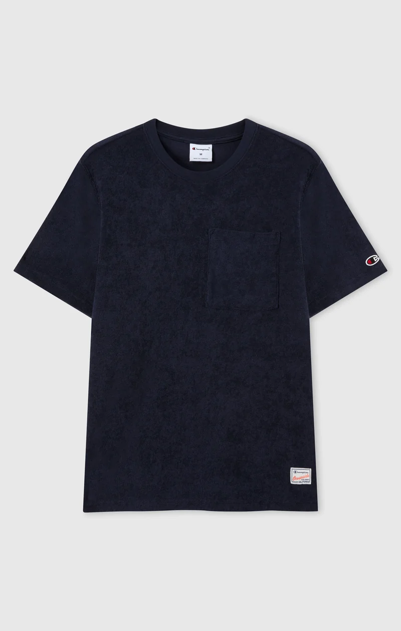 Men’s Towel Terry Pocket T-Shirt