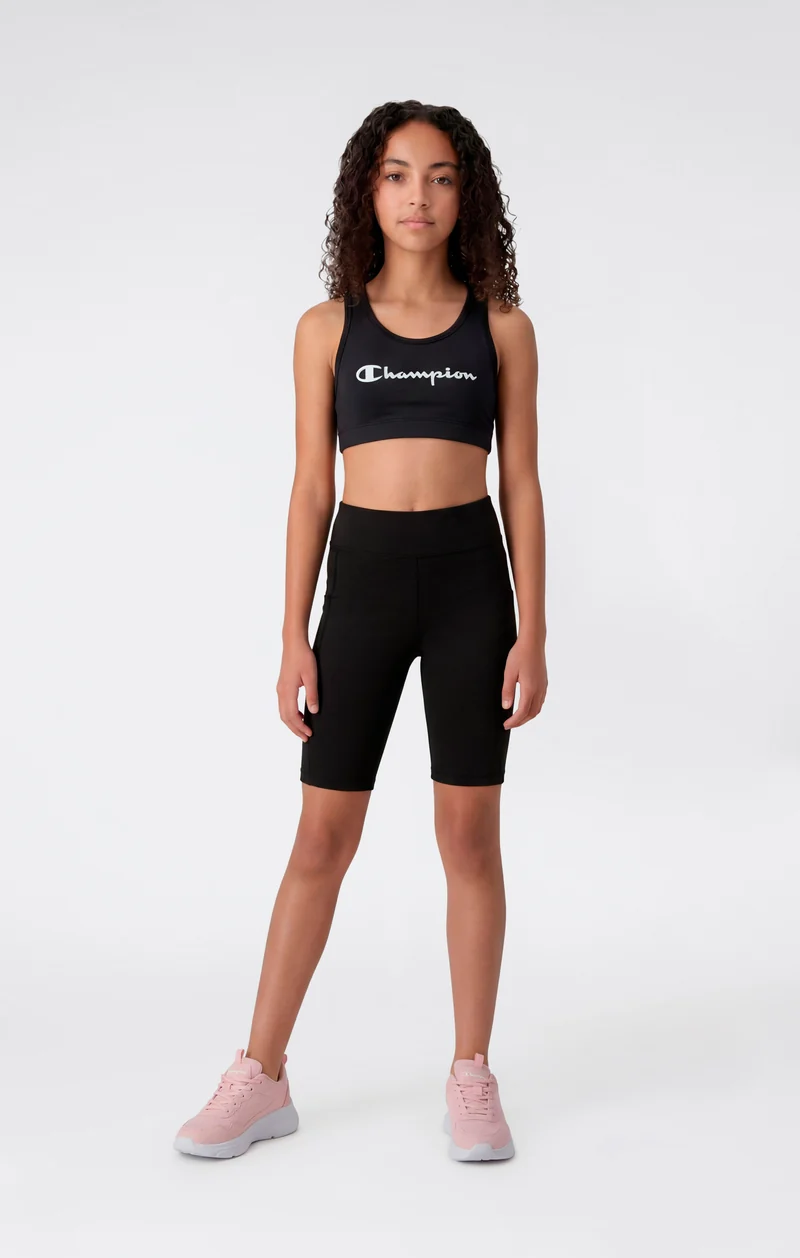 Girls' Stretch Fitted Shorts C-Tech
