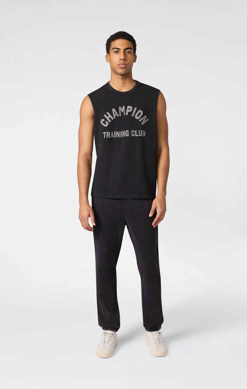 Men’s Boxing-Inspired Elastic Cuff Pants