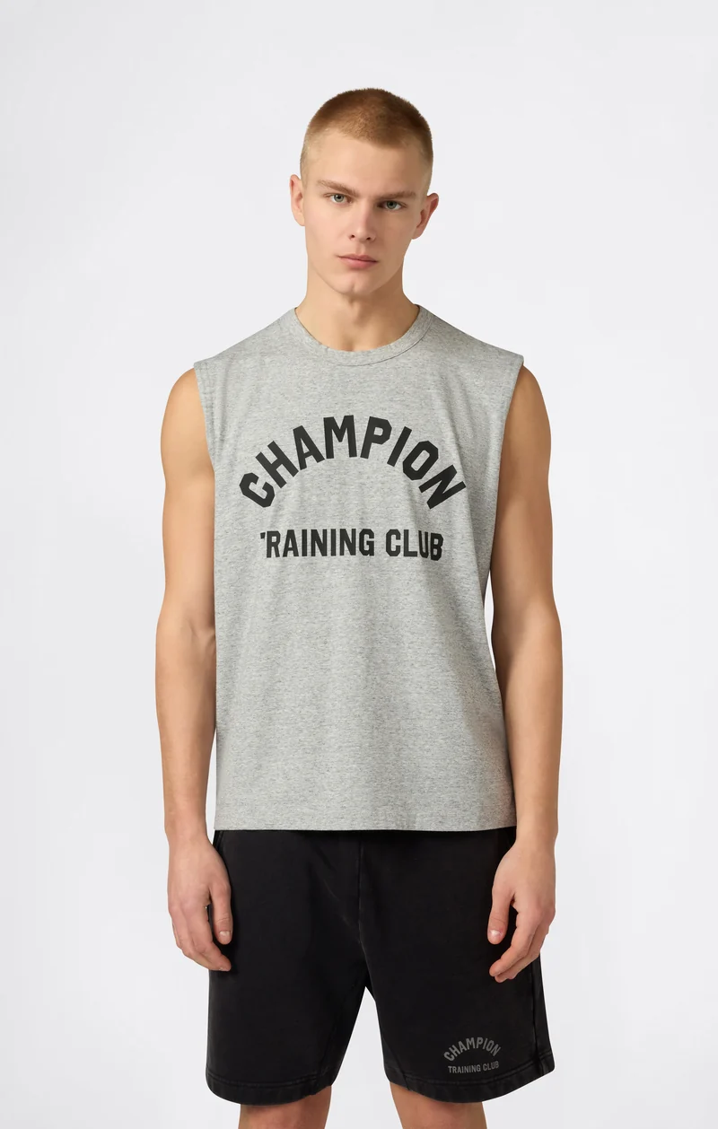 Men’s Boxing-Inspired Graphic Muscle Tank