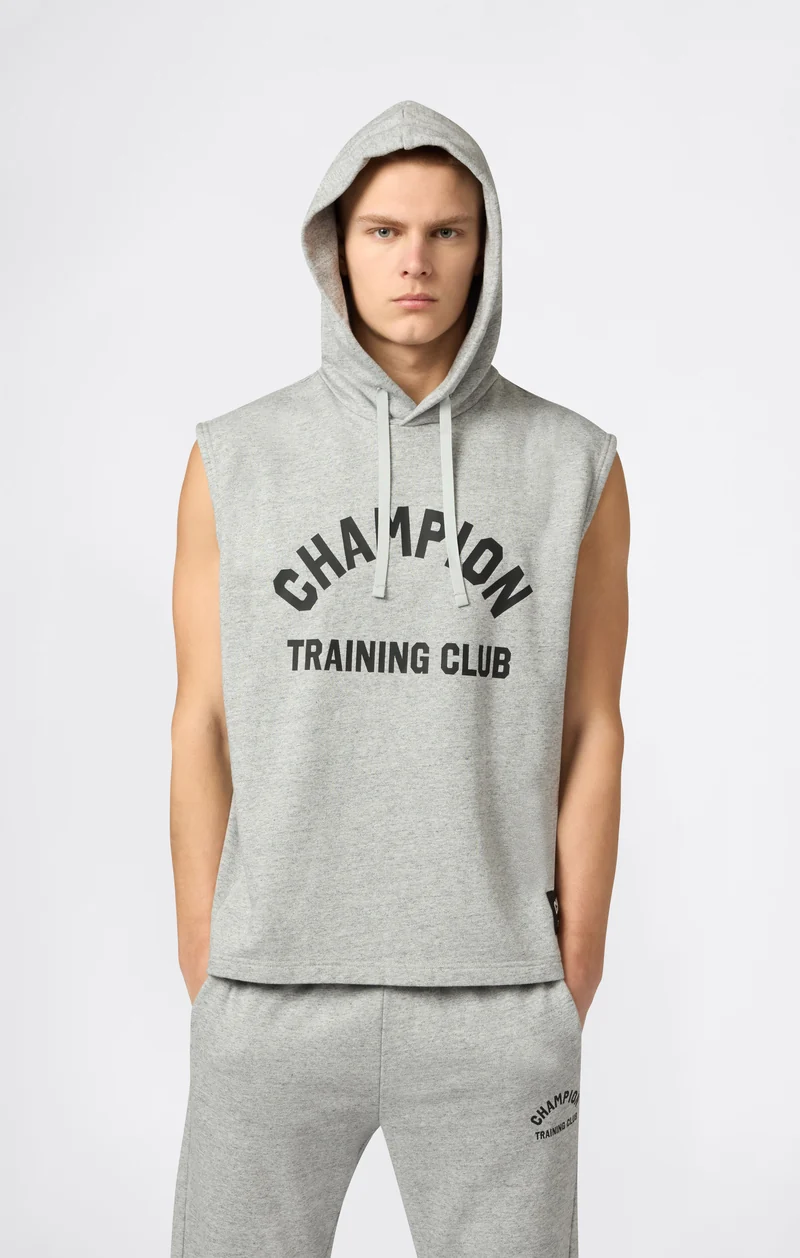 Men’s Boxing-Inspired Hooded Tank Top