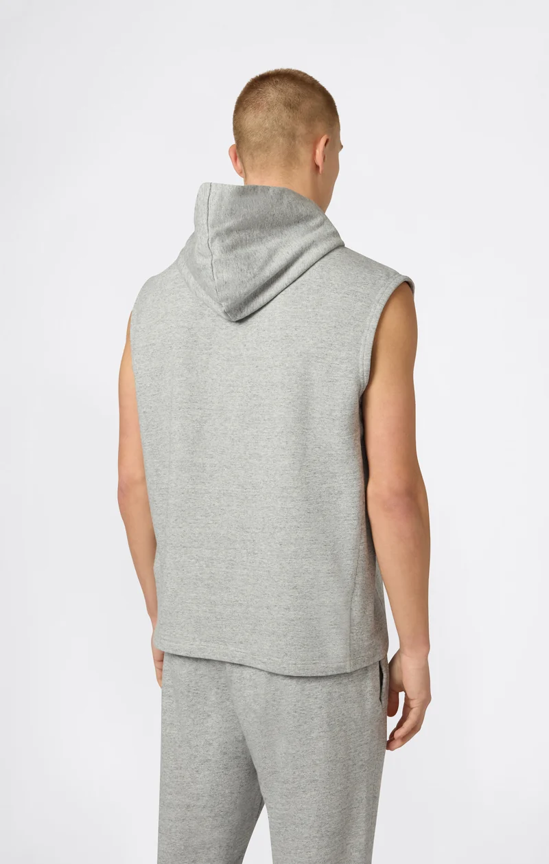 Men’s Boxing-Inspired Hooded Tank Top