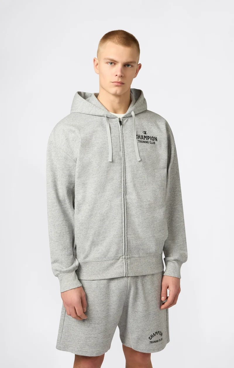 Men’s Boxing-Inspired Full Zip Hoodie