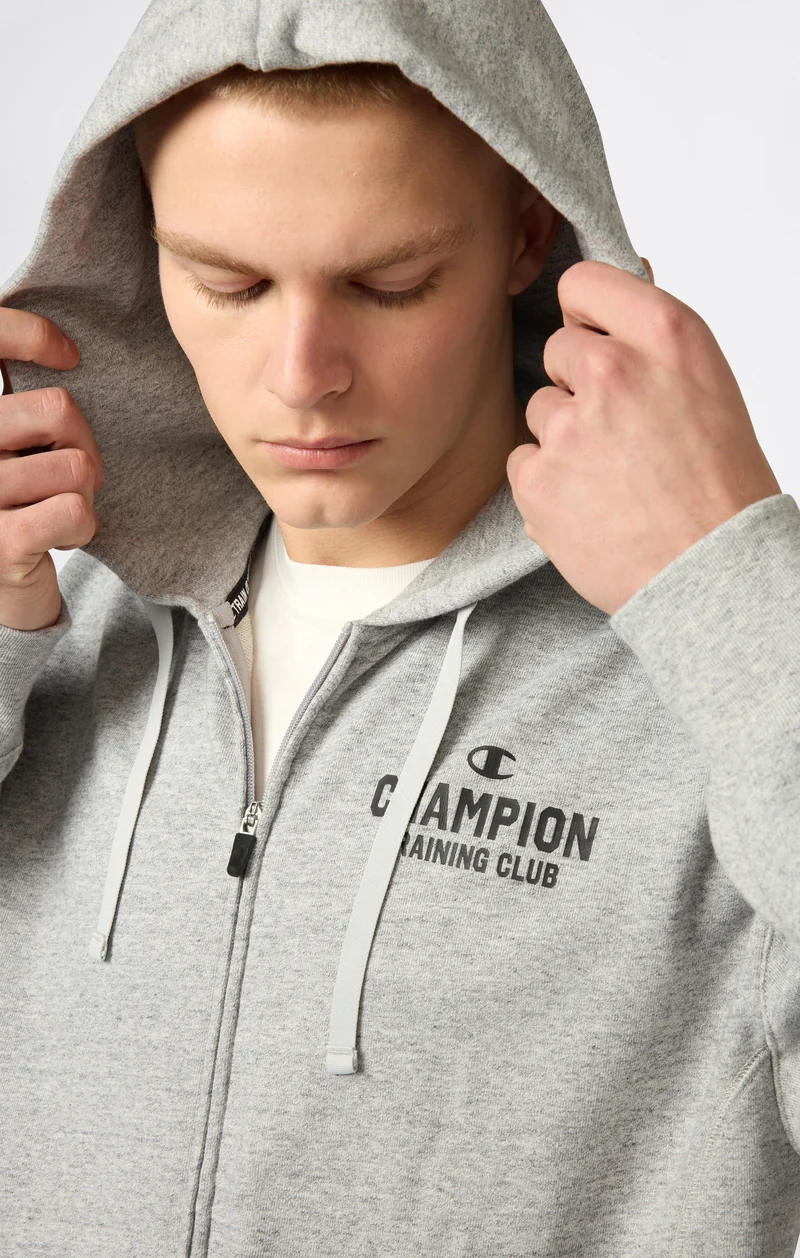 Men’s Boxing-Inspired Full Zip Hoodie