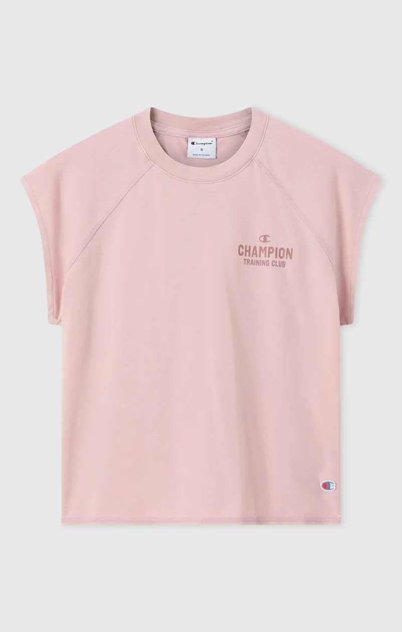 Women’s Boxing-Inspired Crewneck T-Shirt