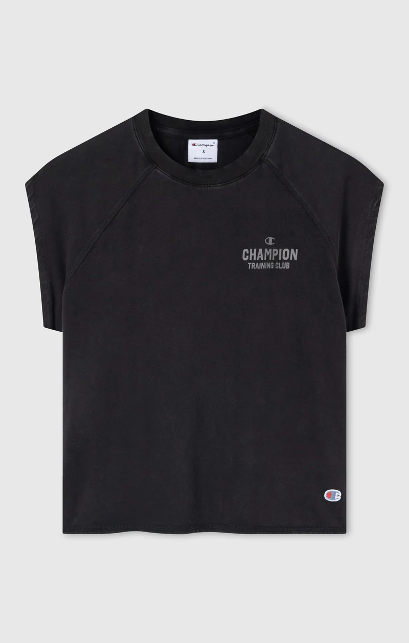 Women’s Boxing-Inspired Crewneck T-Shirt