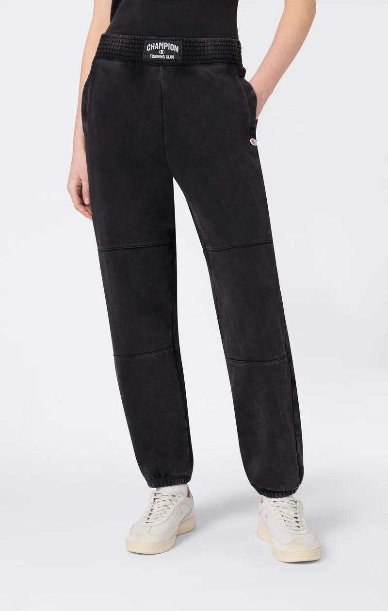 Women’s Boxing-Inspired Elastic Cuff Pants
