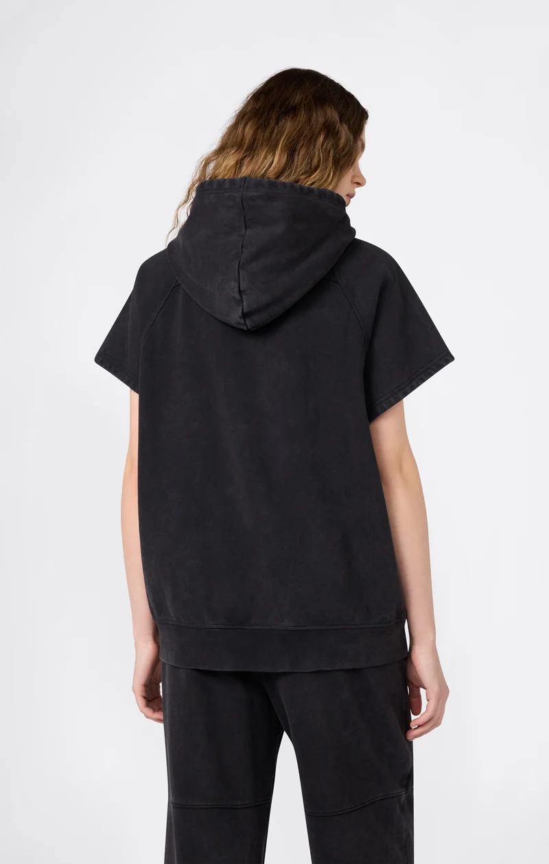 Women’s Boxing-Inspired Sleeveless Hoodie