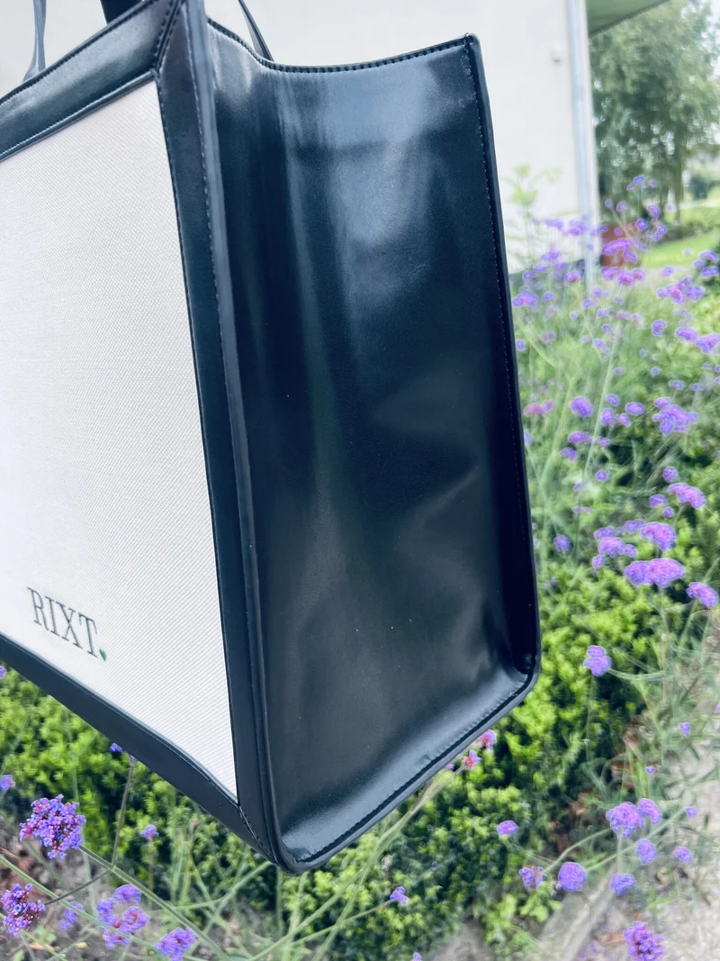 Luxury Canvas/Vegan Leather Bag - RIXT