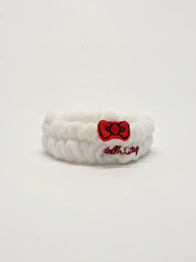 Fascia e polsini Hello Kitty per bambina - Bianco